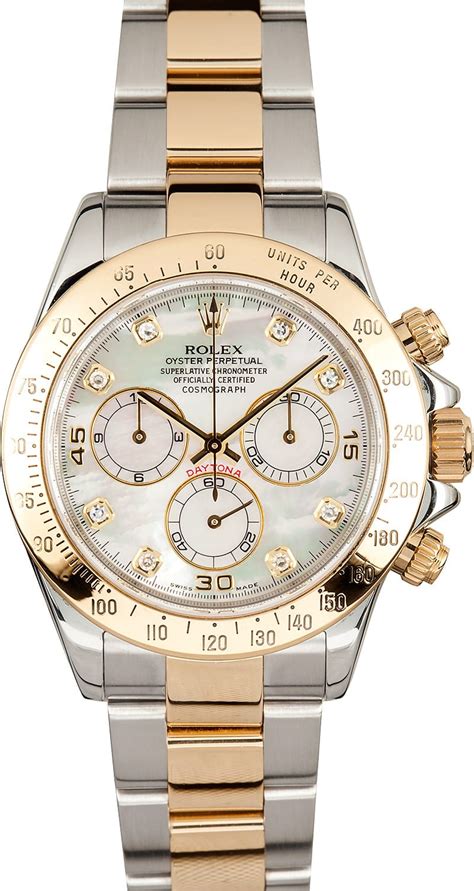 rolex daytona white gold mother of pearl dial|Rolex 116523 price.